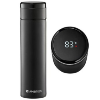 Butelka termiczna 420ml Indi czarna 42191